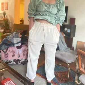 Madewell drawstring pants